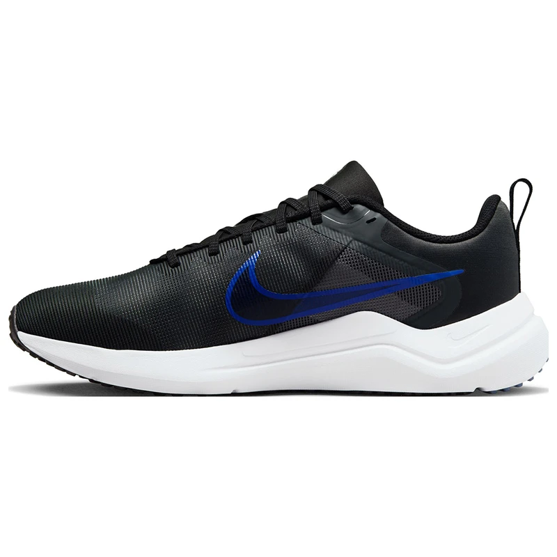 Nike Mens Downshifter 12 Shoes Anthracite Racer Blue Black White S