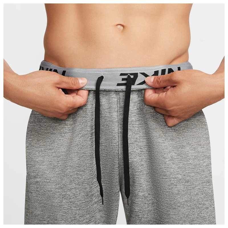 Nike Mens Therma FIT Tapered Swoosh Trousers Dark Grey Heather Spo