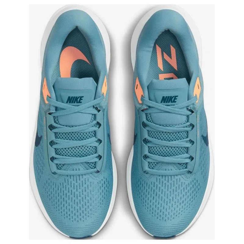 Pasado recibir Suavemente Nike Womens Air Zoom Structure 24 Shoes (Cerulean/Valerian Blue/Bright