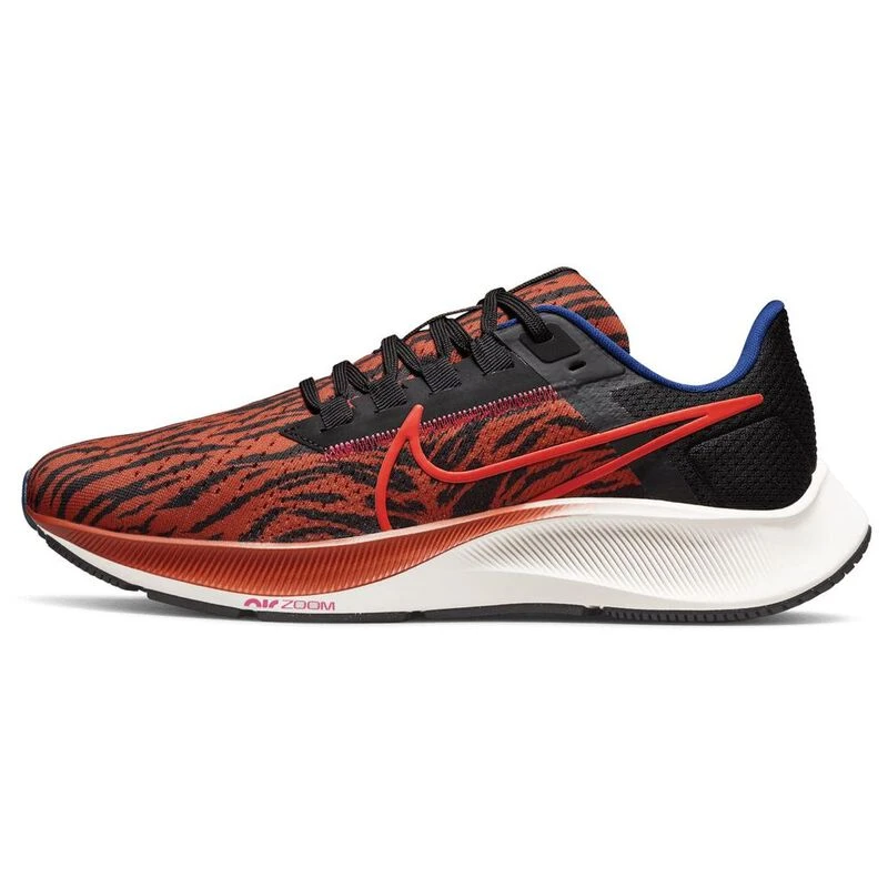 Nike Womens Air Zoom Pegasus 38 Shoes (Burnt Sunrise/Habanero Red/Blac