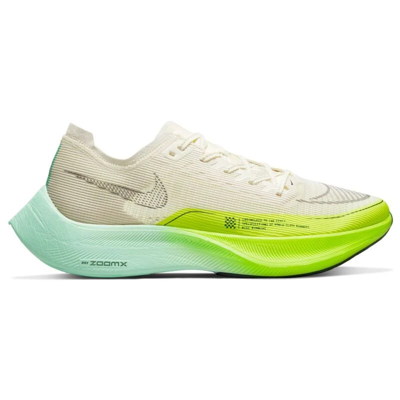Nike Mens Vaporfly 2 Running Shoes (Coconut Milk/Cave Purple/Ghost Gre