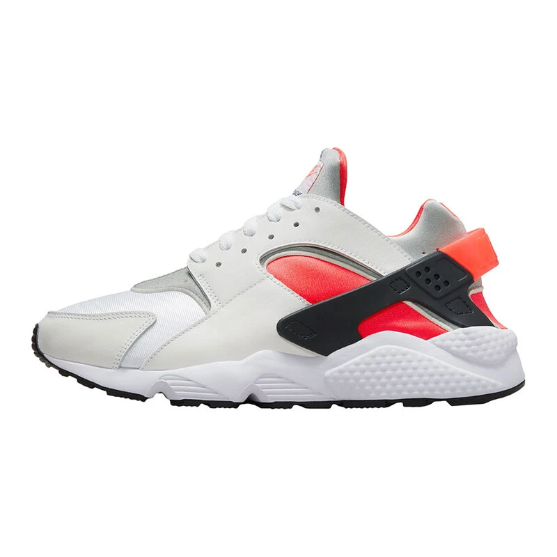 Nike Chaussures Decontractees Air Huarache Homme Blanc Metallic Silve