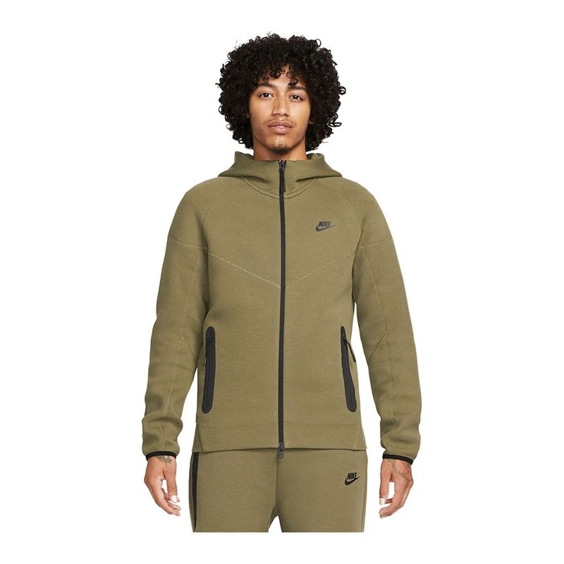 Mens olive green nike jacket hotsell