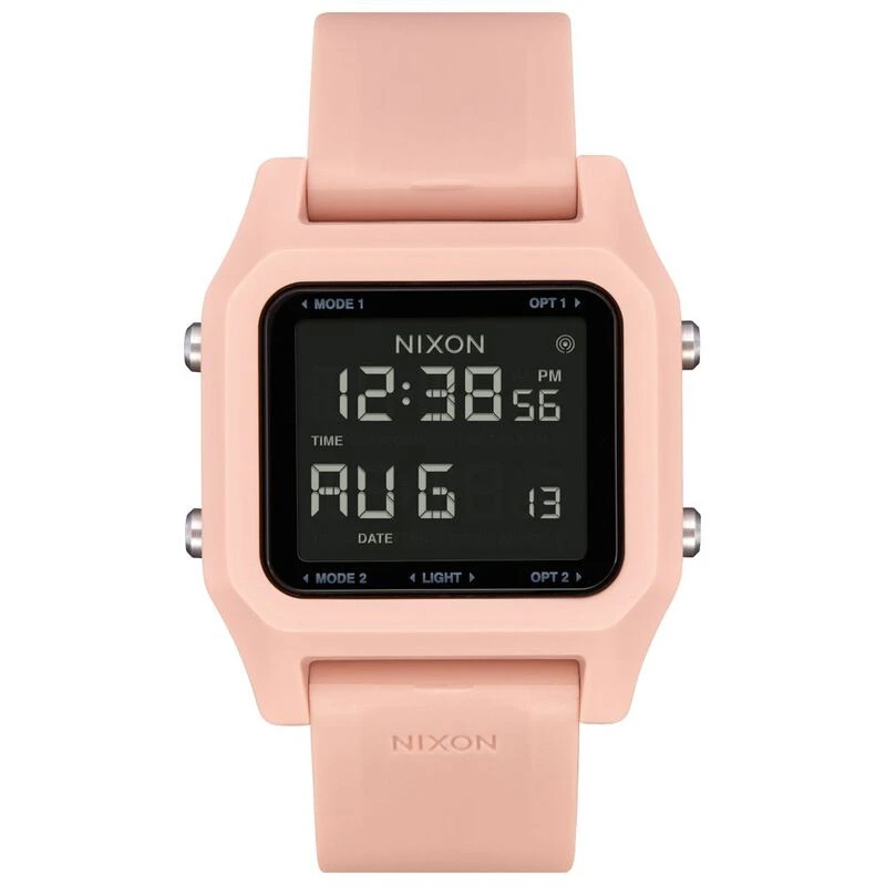 Nixon Mens Staple Watch Pink Sportpursuit
