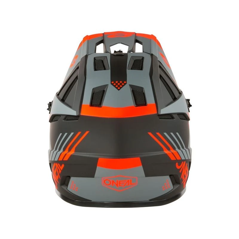 O Neal Backflip Strike V.24 MTB Helmet Black Gray Red Sportpursuit