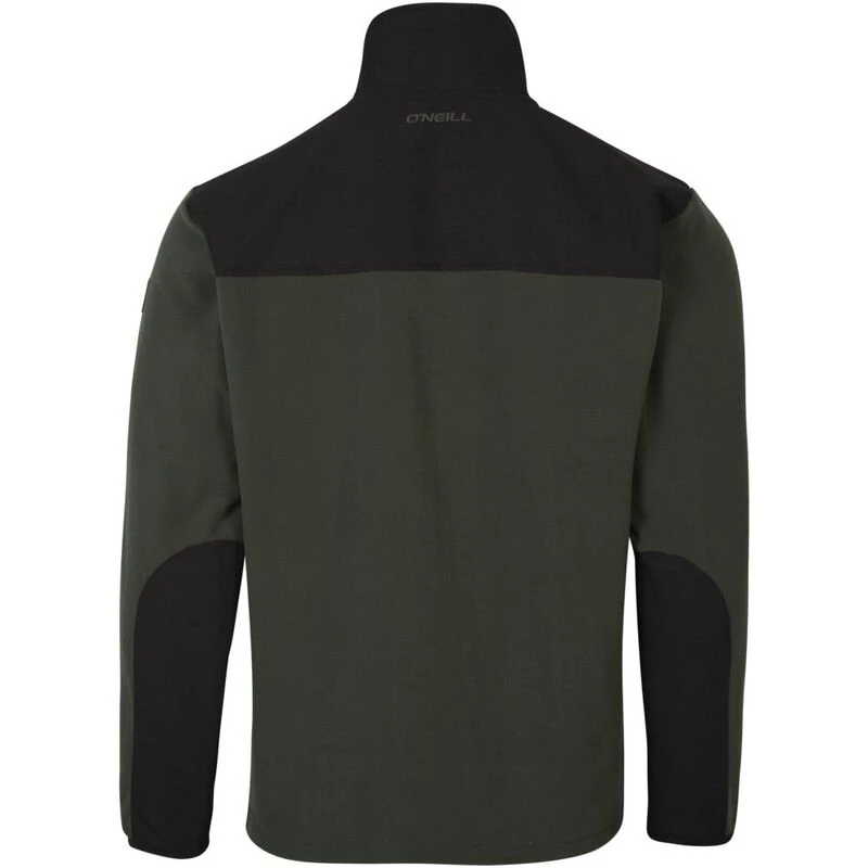 O'Neill Mens Utility Fz Fleece Jacket (Forest Night Block) | Sportpurs