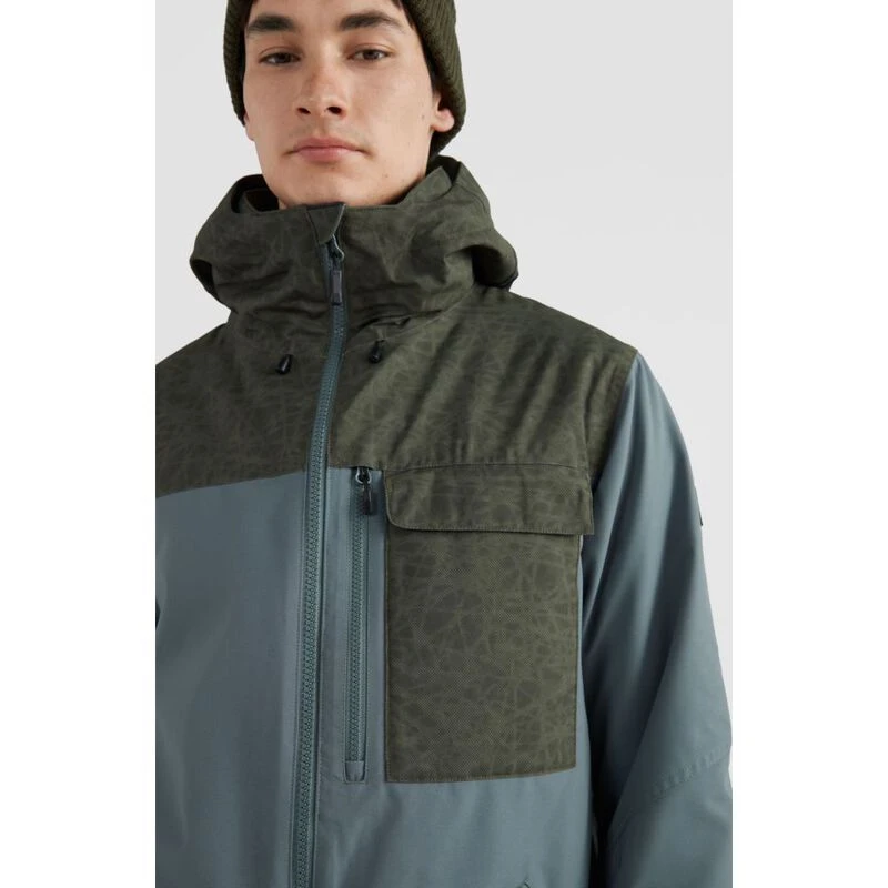 O Neill Mens Utlty Jacket Balsam Green Sportpursuit