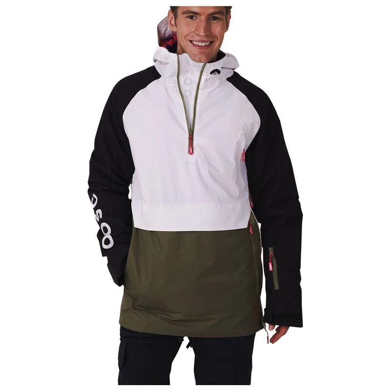 Khaki top overhead jacket
