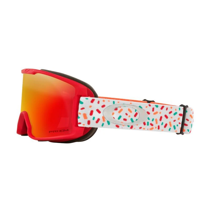Oakley Line Miner S Ski Goggles (Red Granite)