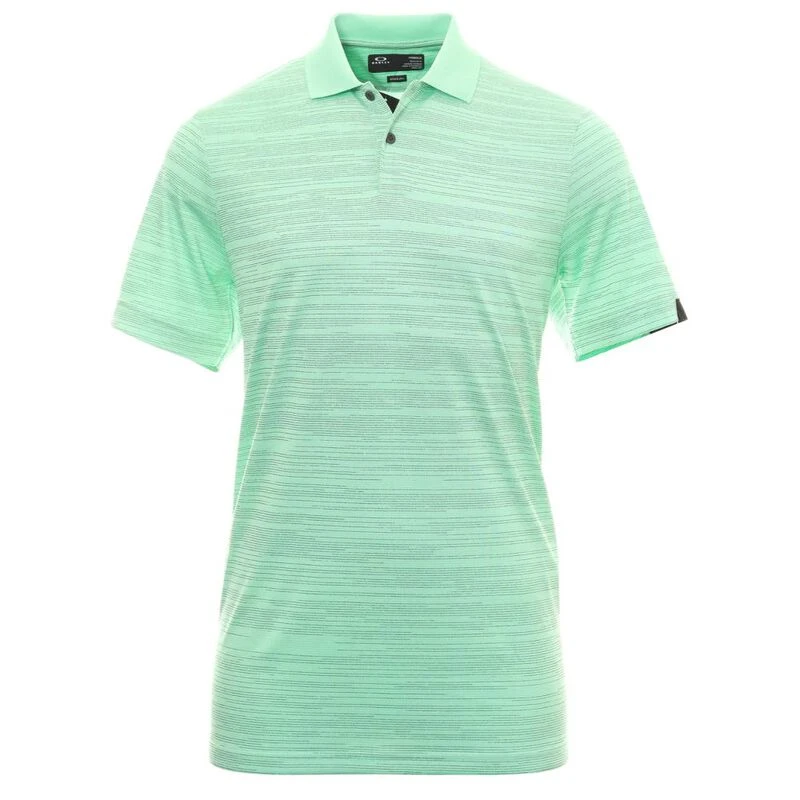 Oakley Mens Aero Ellipse 2.0 Polo Shirt Bay Green Sportpursuit