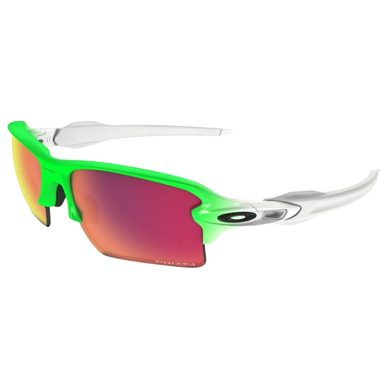 Oakley Mens Prizm Collection Flak  Sunglasses (Green Fade) | Sportp