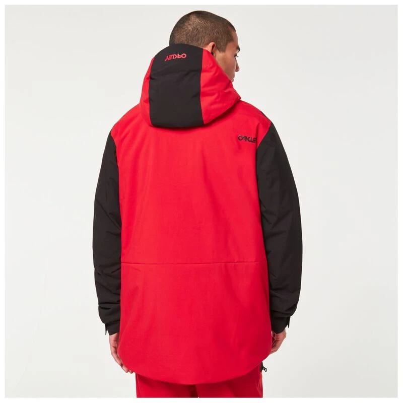 Oakley Mens TNP TBT Anorak Ski Jacket (Red Line/Blackout) | Sportpursu