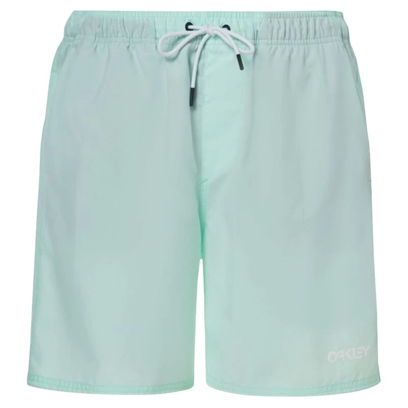 Oakley Mens Beach Volley 18 Beach Shorts (Bay Green) | Sportpursuit.co