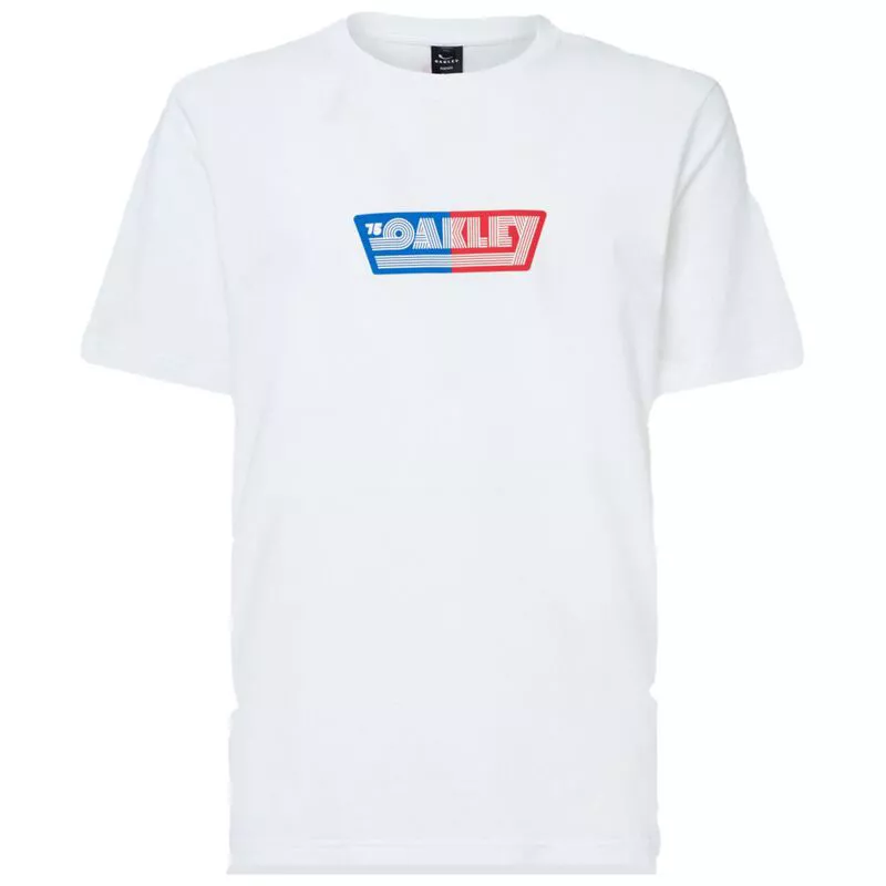 Oakley Mens Retro Lines 75 T-Shirt (White) 