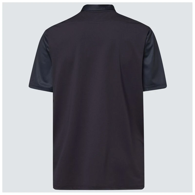 Oakley Mens Dimension Stripe Polo Blackout Sportpursuit