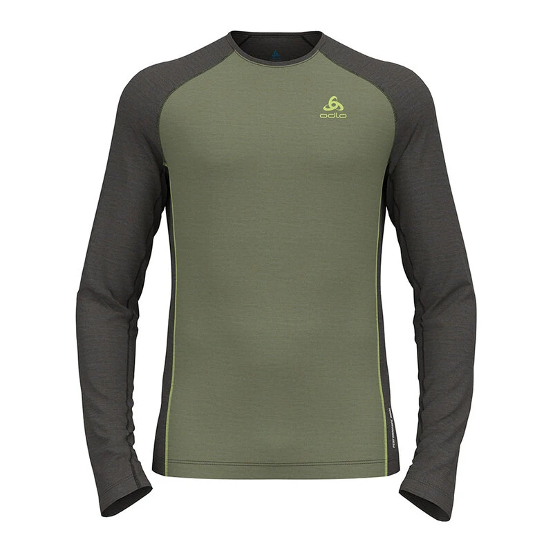 Odlo Sous couches Natural Performance 150 Homme Vert privatesports