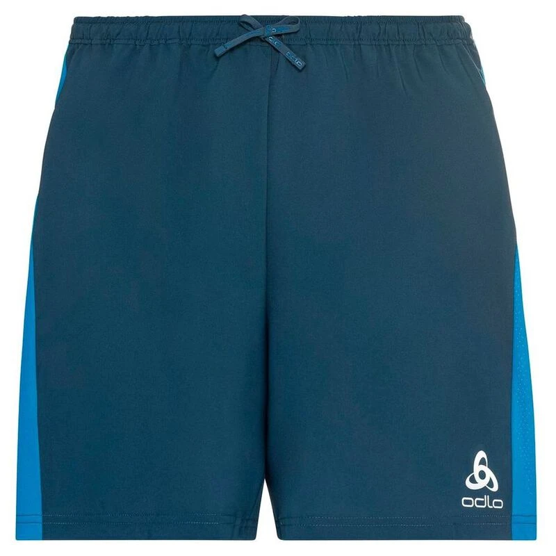 Odlo Mens Essential 6 Inch Shorts (Blue Wing Teal/Indigo Bunting) Sp