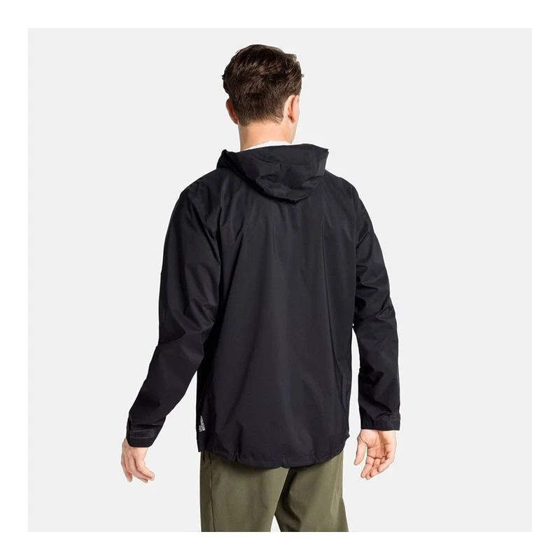 Odlo Mens Aegis 2.5L Waterproof Jacket Black Sportpursuit