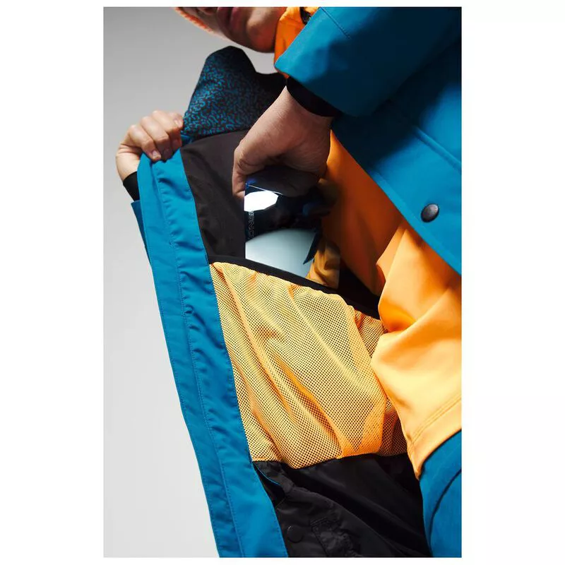 O Neill Mens Droppin Jacket Seaport Blue Sportpursuit