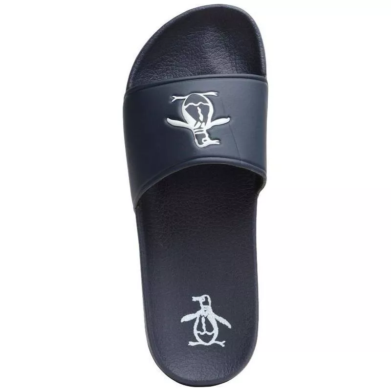 Original Penguin Mens Pier Sliders Navy Sportpursuit