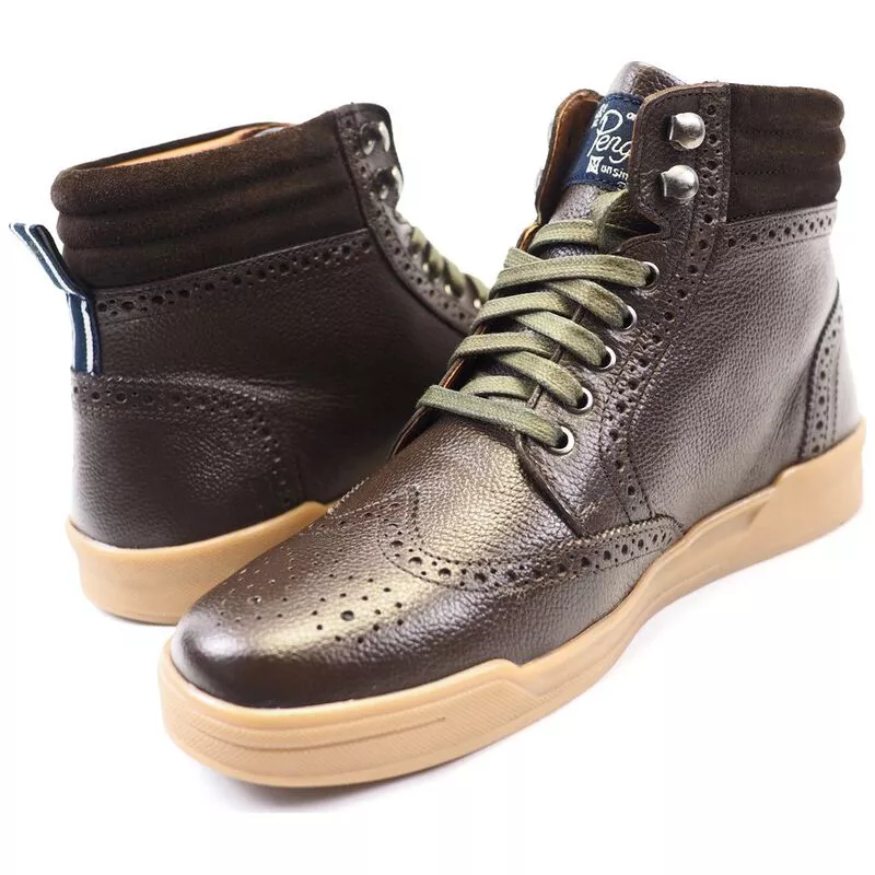 Original Penguin Mens Major Boots Brown Sportpursuit