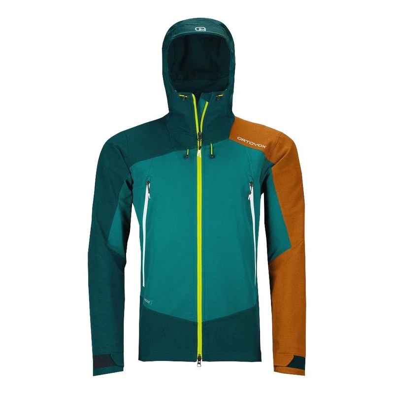 Ortovox Mens Westalpen Jacket Pacific Green Sportpursuit