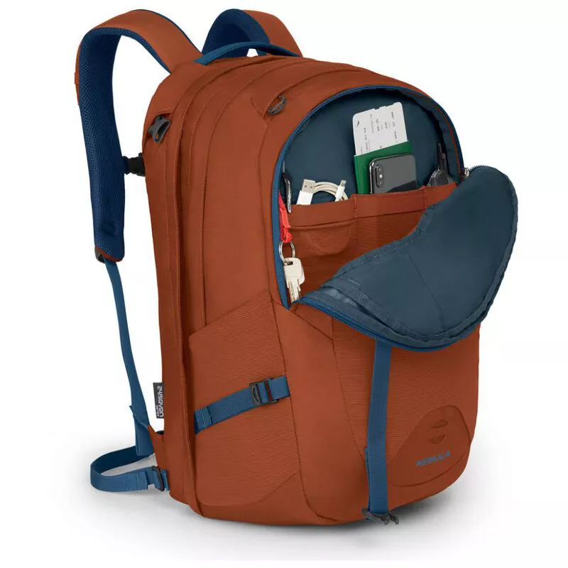 Osprey Mens Nebula 34L Rucksack Umber Orange Sportpursuit