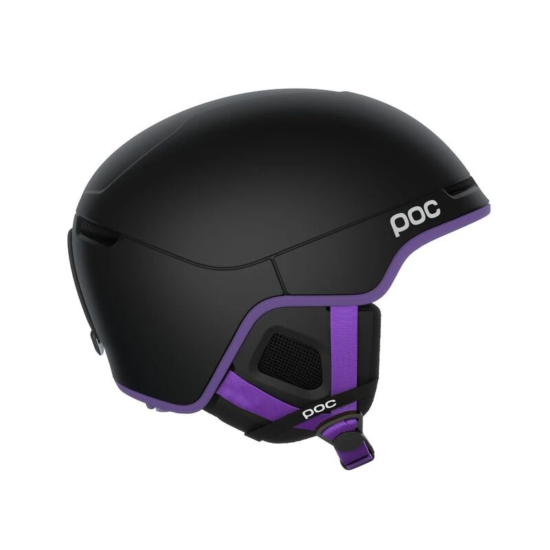 POC Obex Pure Ski & Snowboarding Helmet (Uranium Black/Sapphire Purple
