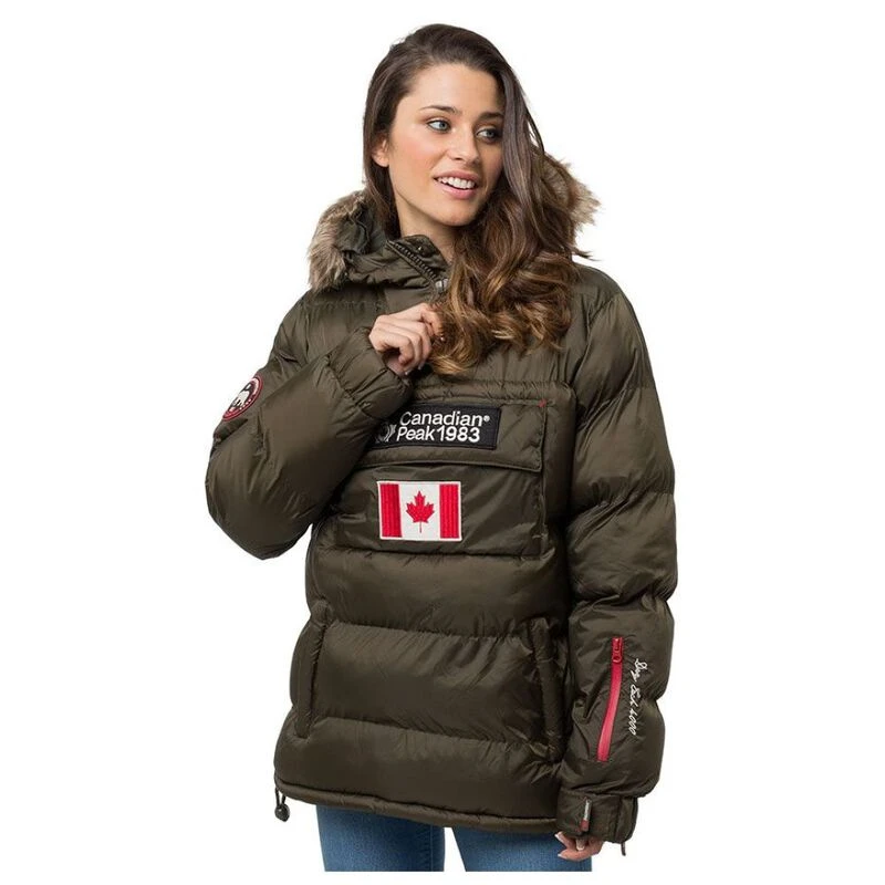 CanadianPeak Veste Conteak Femme Vert privatesportshop
