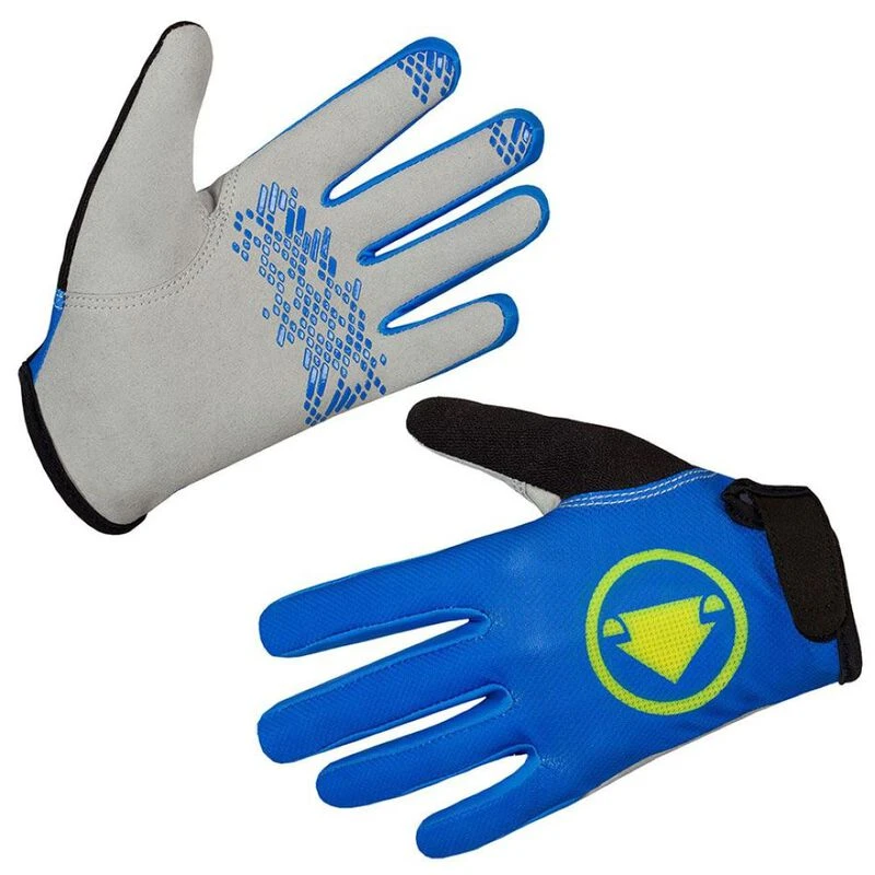 Endura Boys Hummvee Gloves Blue Sportpursuit