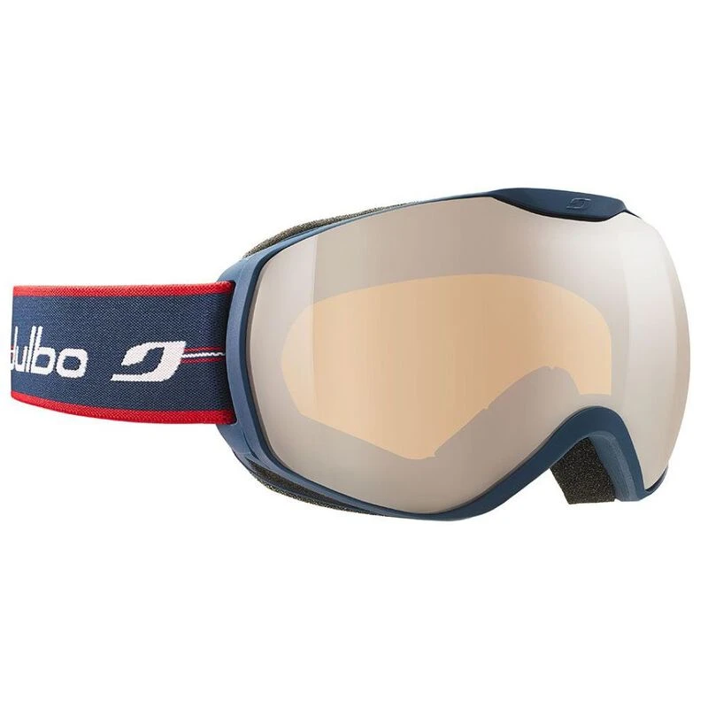 Julbo Ison Ski & Snowboarding Goggles (Blue/Orange/Flash Silver) Spo