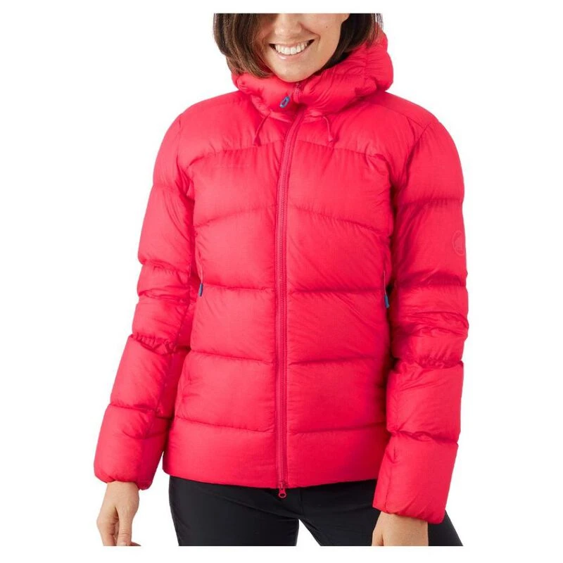 Mammut meron in hooded down jacket store