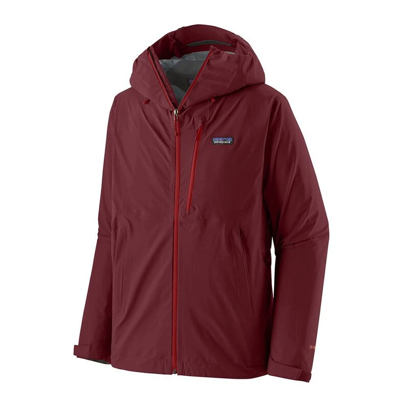 Patagonia Mens Granite Crest Rain Jacket Red Sportpursuit