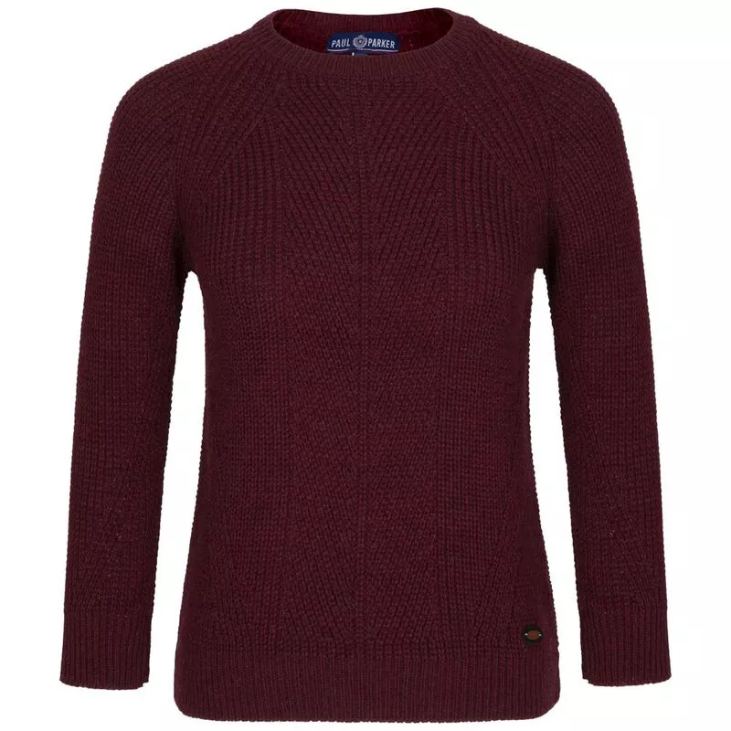 Paul Parker Womens KB 09 Pullover Bordeaux Sportpursuit