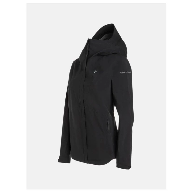 PeakPerformance Womens Daybreak Outdoor Jacket (Black) Sportpursuit.