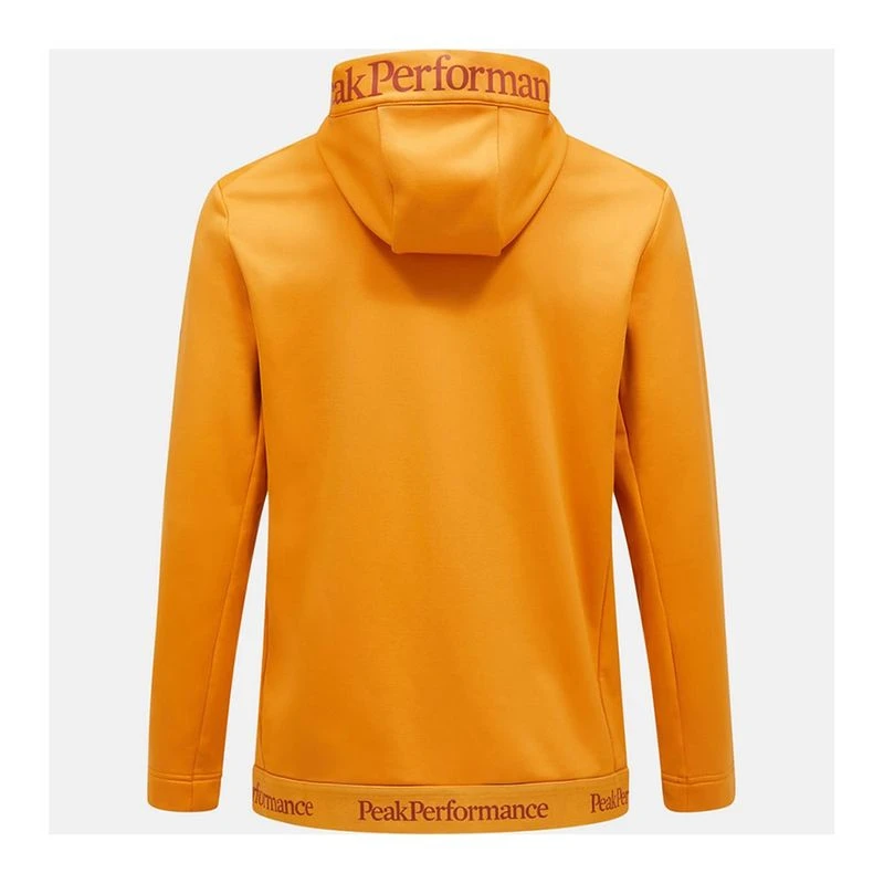 Peak Performance Mens Rider Tech Hoody Orange Sportpursuit