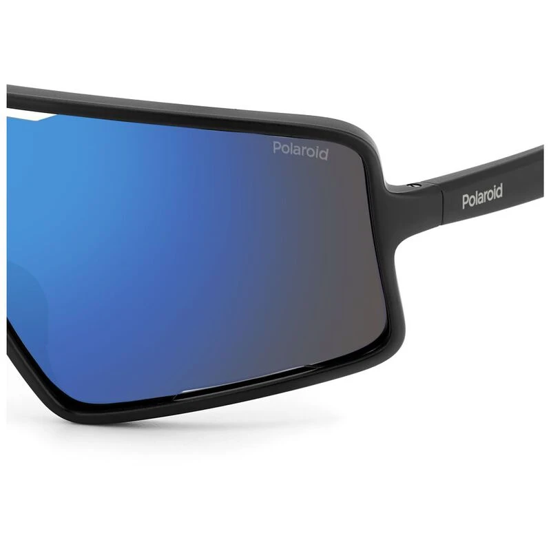 Polaroid Mens Sport Sunglasses (Matte Blue)