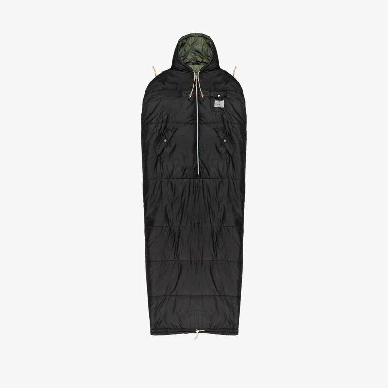 Poler Napsack Sleeping Bag Furry Camo Black Sportpursuit