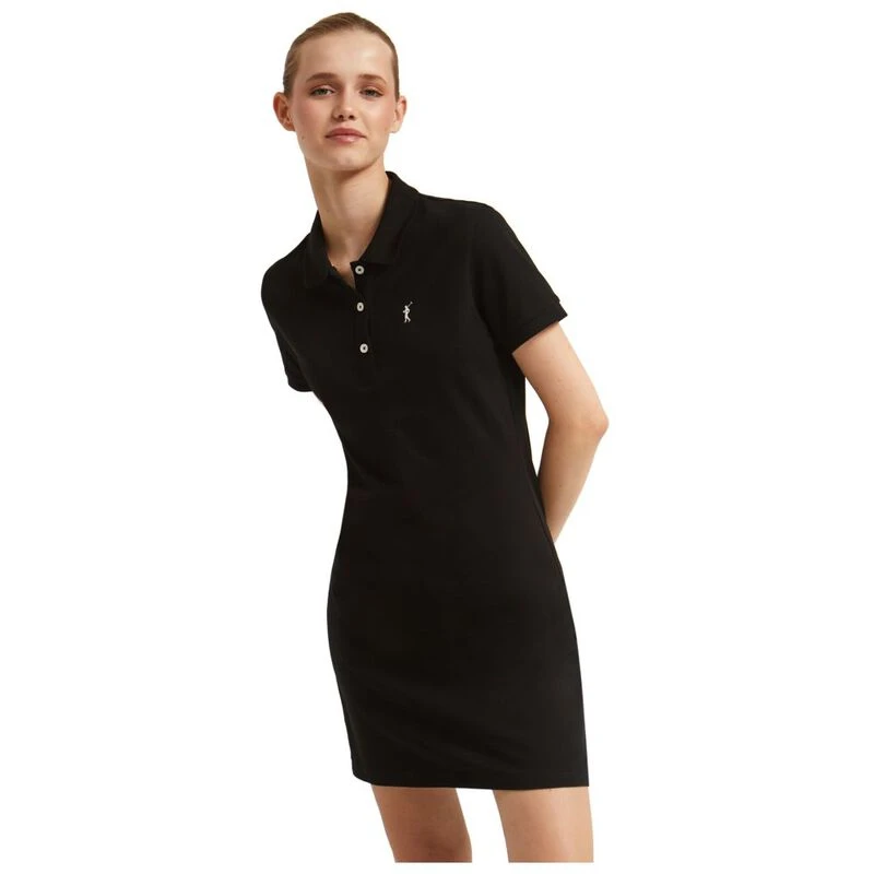 PoloClub Womens Rigby Go Mc Dress Black Sportpursuit