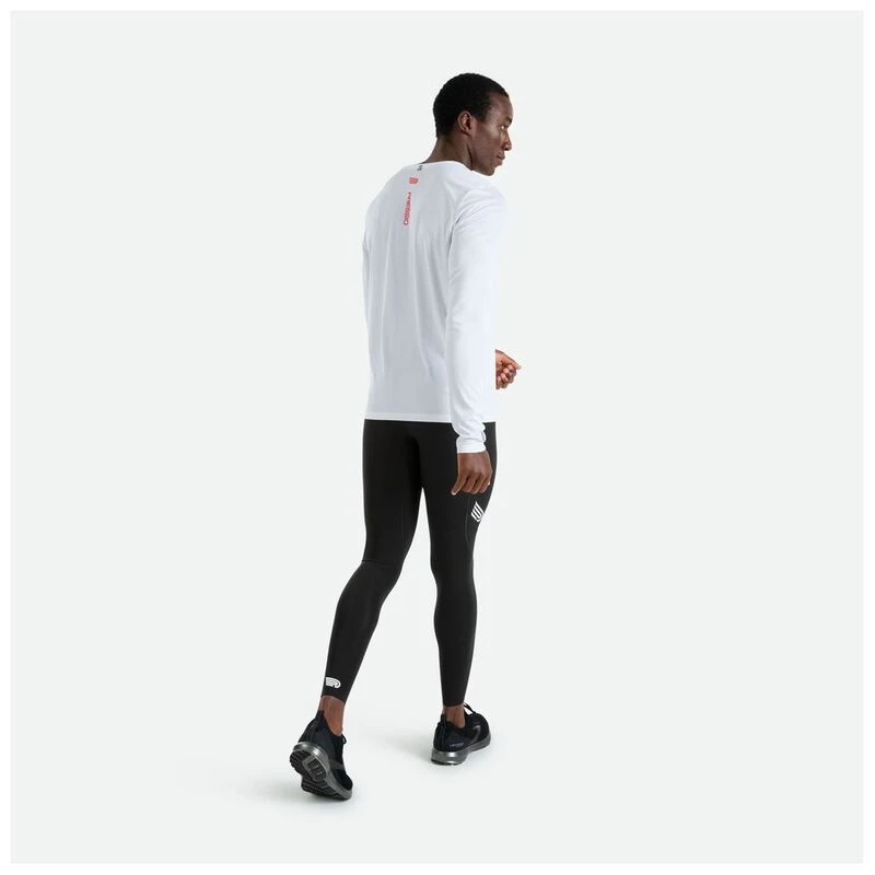 Pressio Mens Hapai Long Sleeve Top (White)