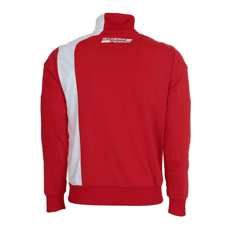 Puma Mens Scuderia Ferrari Jacket Red White Sportpursuit