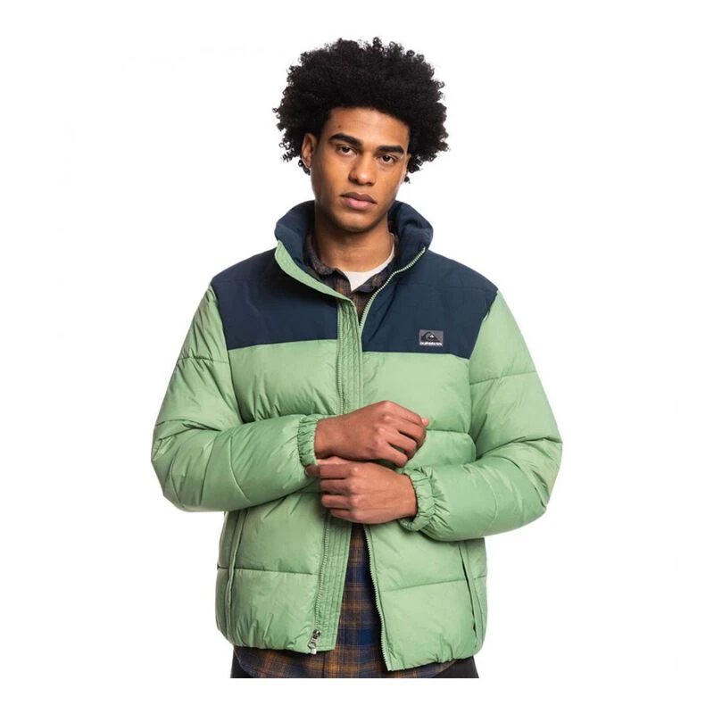Quiksilver Mens Wolf Jacket Green Sportpursuit