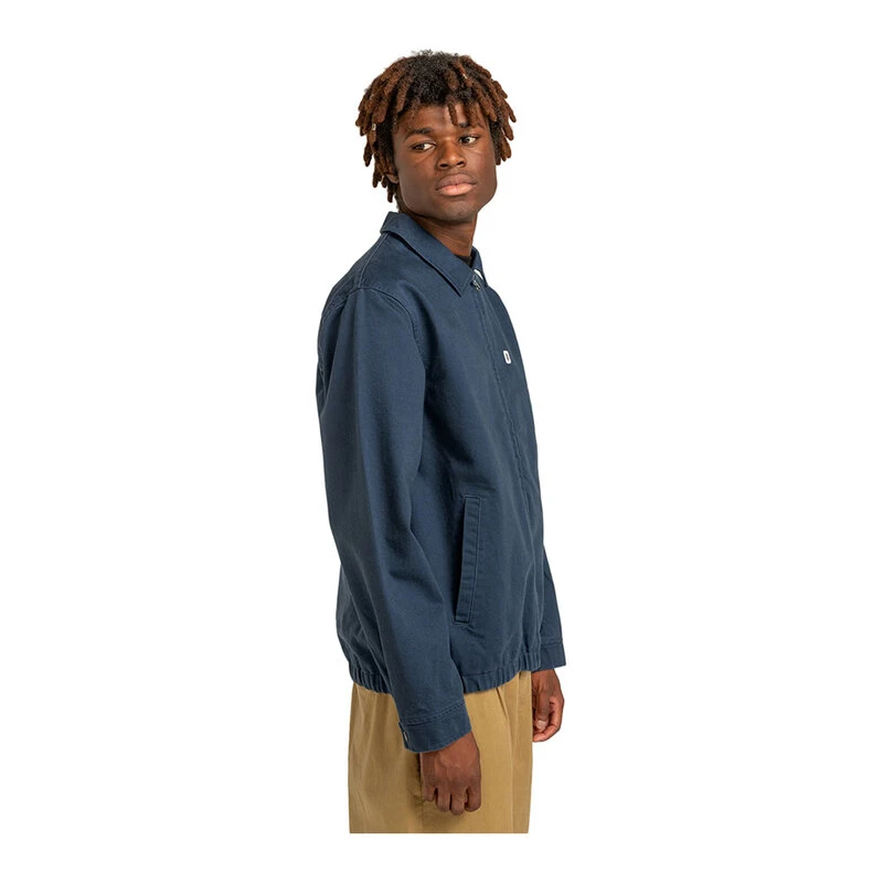 Element Mens Parker Denim Jacket Blue Sportpursuit