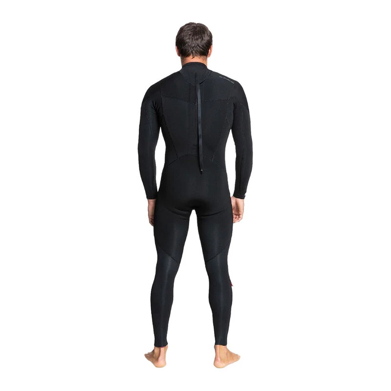 Quiksilver Mens Everyday Sessions 4/3 BZ Wetsuit (Black ...