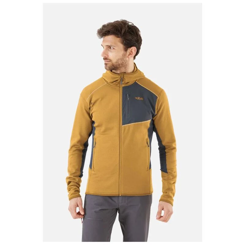 Rab Mens Syncrino Merino Blend Jacket (Footprint) | Sportpursuit.com