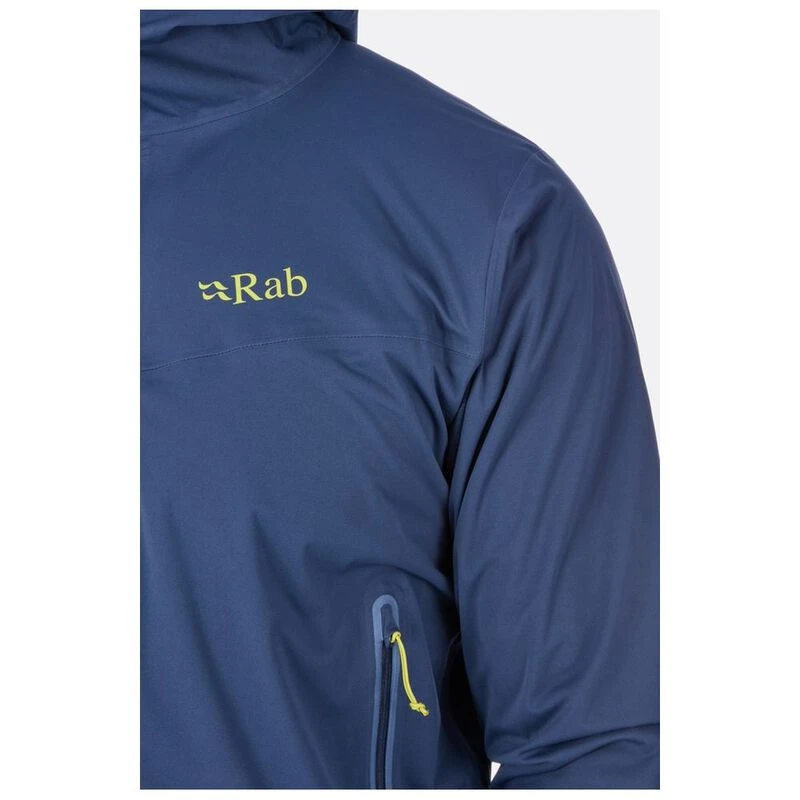 Rab Mens Kinetic Plus Jacket Steel Sportpursuit