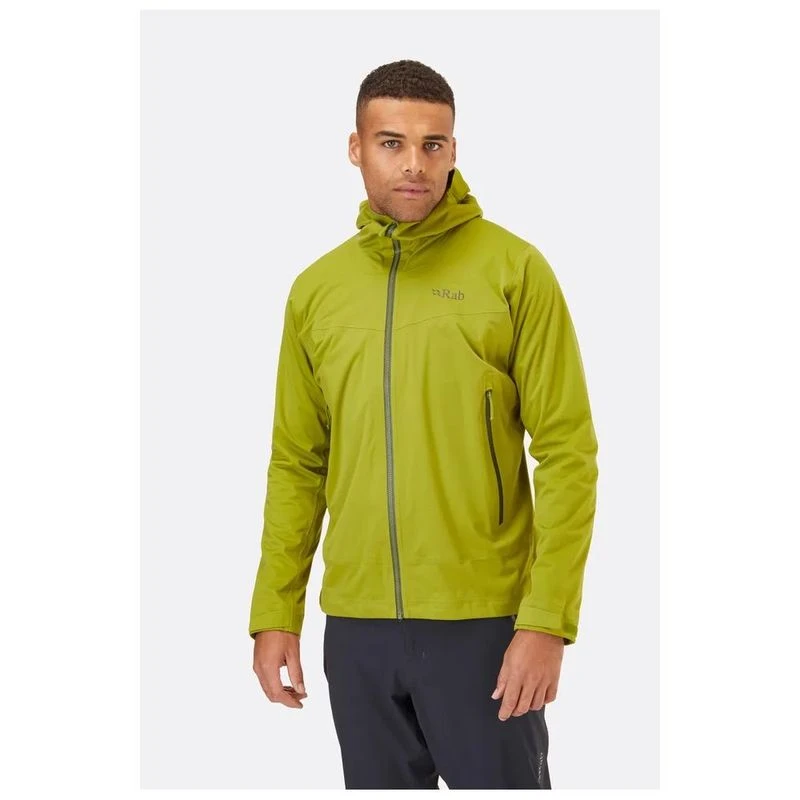 Rab Mens Kinetic 2.0 Jacket Aspen Green Sportpursuit