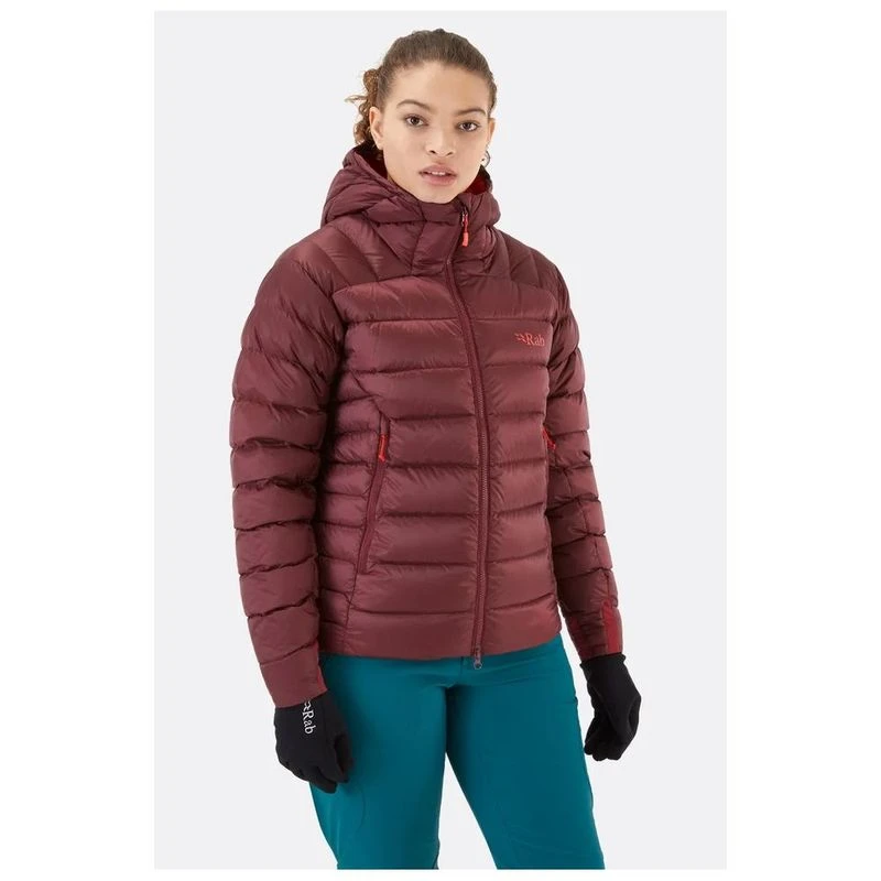 Rab Womens Electron Pro Jacket Deep Heather Sportpursuit