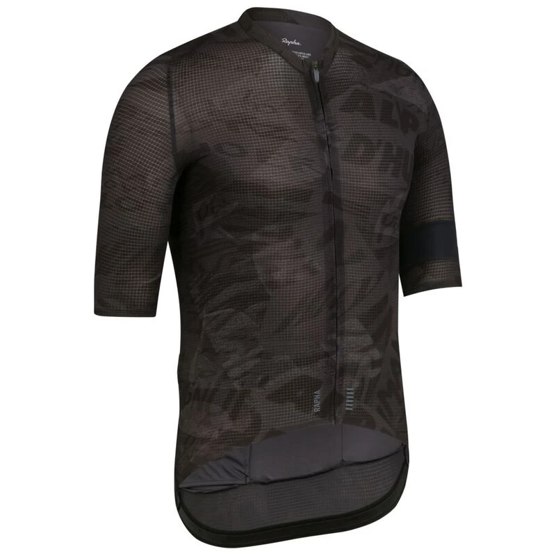 Rapha Maillot Graffiti Print Pro Team Flyweight Homme Gris Sportpu