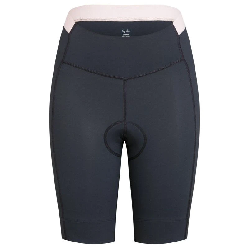 Rapha Womens Classic Shorts (Dark Grey/Pale Pink)